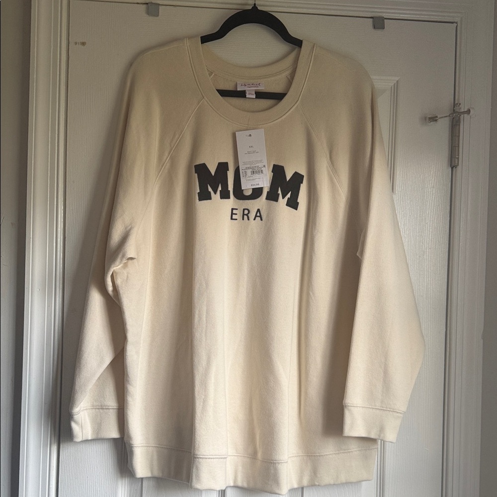 Ingrid & Isabel Cream 'MOM ERA' Sweatshirt